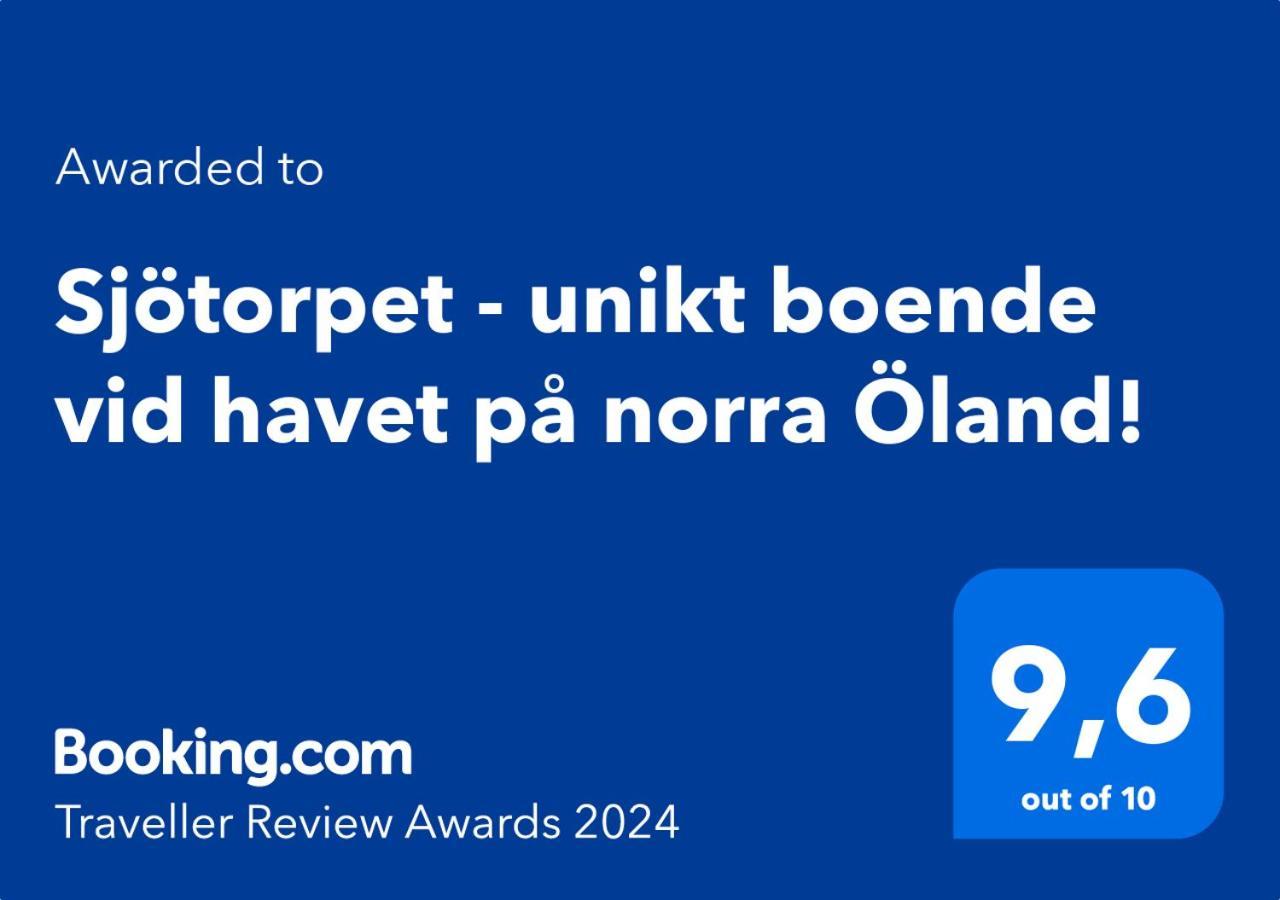 Sjoetorpet - Unikt Boende Vid Havet Pa Norra Oeland! Löttorp エクステリア 写真